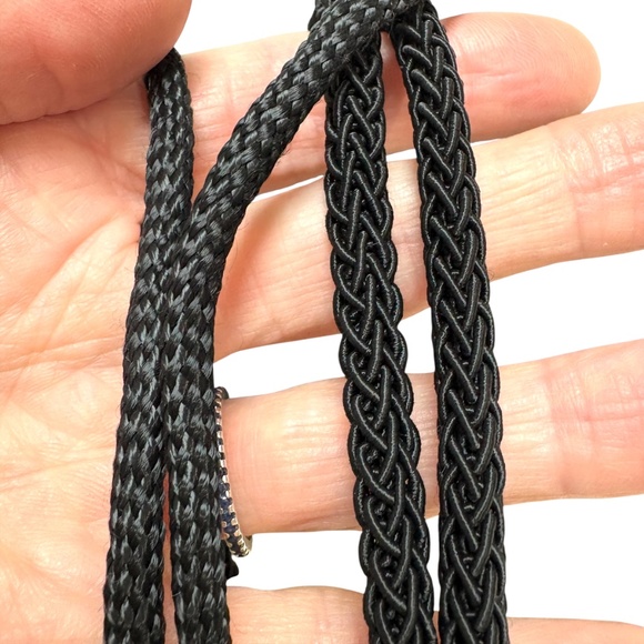 bags purses 2 cloth handmade DANA HERBERT black velvet goth indie boho vegan - Picture 11 of 12